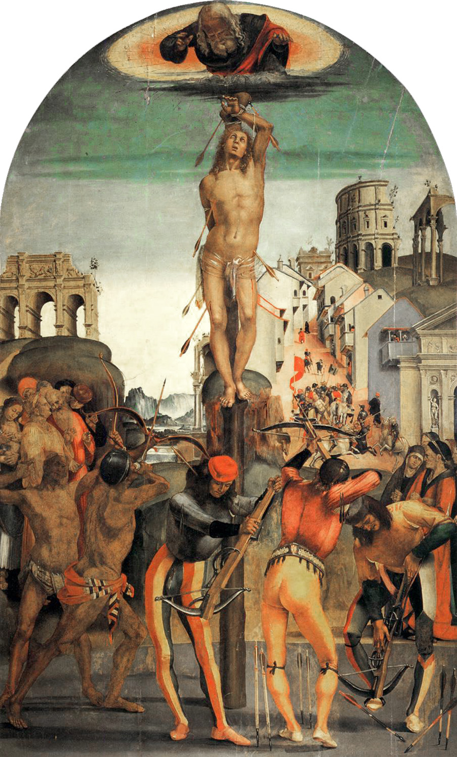 martyrdom of saint sebastian